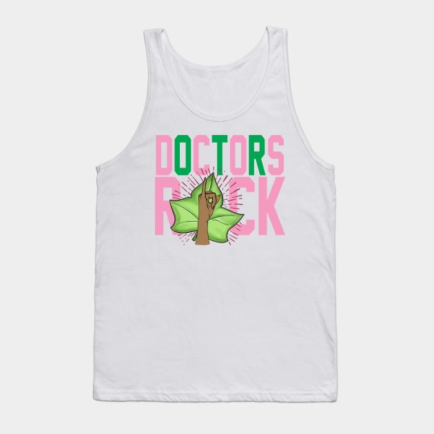 AKA Doctors Rock Tank Top by Pretty Phoxie LLC